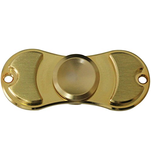 SYCOTEK Finger Spinner Fast Bearings Great Toy Gift, Dual-Bar Spinner, Pure Brass SYCOTEK Finger Spinner Fast Bearings Great Toy Gift, Dual-Bar Spinner, Pure Brass