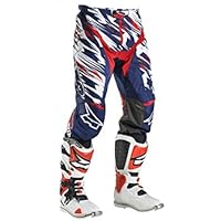 Axo Pantalón Grunge, 52, blanco/azul