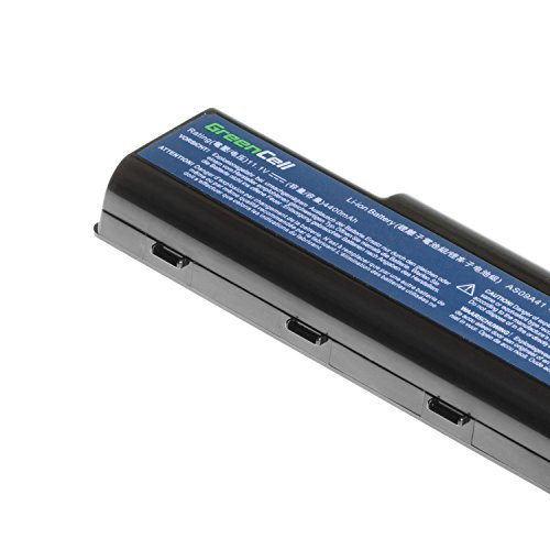 Green Cell® Standard Serie Laptop Akku für eMachines D725 E430 E525 E527 E625 E627 E725 G430 G525 G625 G630 G725 (6 Zellen 4400mAh 11.1V Schwarz) - 7