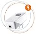 Price comparison product image devolo Magic 1 LAN: Powerful Powerline expansion adapter with up to 1200 Mbit/S for the home network, with integrated socket, for magical Internet from the socket, white