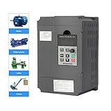 ★ ★ ★ ★ ★ 【Leistung】：Dieser VFD verwendet eine einzigartige Steuermethode, um ein hohes Kraftmoment, eine hohe Präzision und einen weiten Geschwindigkeitsregelbereich mit hoher Leistung zu erreichen.Schnelle Start- und Stopp-Reaktion, großes Kraftmoment bei niedriger Geschwindigkeit.