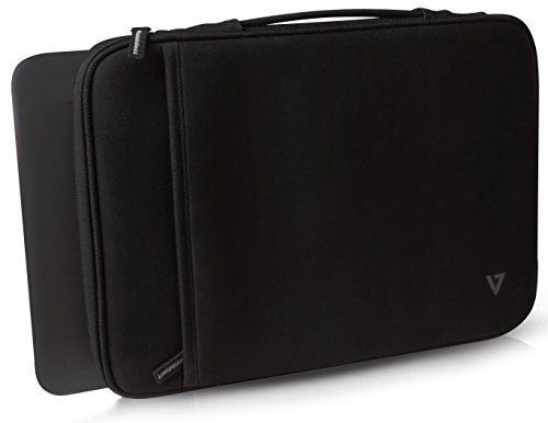 V7 CSE4-BLK-9E Elite Sleeve 33,8cm (13,3-Zoll) Schutz-Hülle für Ultrabook schwarz - 6