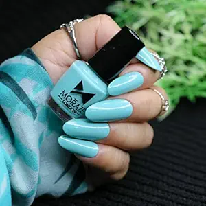 Vegan, Non Toxic Moraze Nail Polish - Aquamarine - (5 ML)