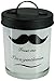 Produktbild Cute MUSTACHE Jar With Lid 50s Candle Schnurrbart KERZE Rockabilly