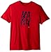 Price comparison product image Nautica Men's Short Sleeve Graphic T-Shirt Red, Large Tall