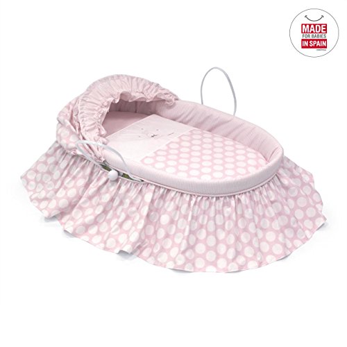 Cambrass Moses 47 x 84 cm Basket Collection Ter (Pink)