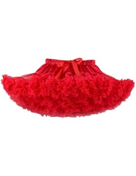Free Fisher Baby/Kleinkind Pettiskirt Plissee-kleid Tüllrock mit Schleife - in verschiedenen Farben