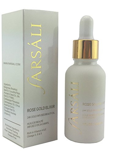 FARSALI Rose Gold Elixir 30ml, Radiating Moisturizer, Make up, by FARSALI Versand aus DEUTSCHLAND
