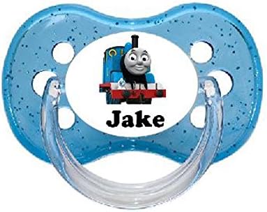 PERSONALISED UNIQUE DESIGNER DUMMY SOOTHER PACIFIER - TRAIN
