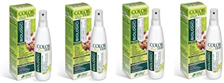 Natur – Termo Protector Spray with Extracts Bio EC 4 Packs of 150 ml Not Unge and Herbs Not appesantisce, Protects from the Heat of plate and Hair Dryer