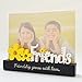 Giftgarden Photo Frame - Friend Desktop Expressions for Best Friend Gift Items with White Word Attachment, 7x5 Inch