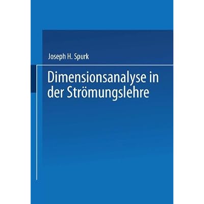 [PDF] Download Dimensionsanalyse in der Strömungslehre Kostenlos