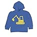 Inda-Bayi Baby-Toddler-Kids Heavy Cotton Hoodie T-shirt - digger
