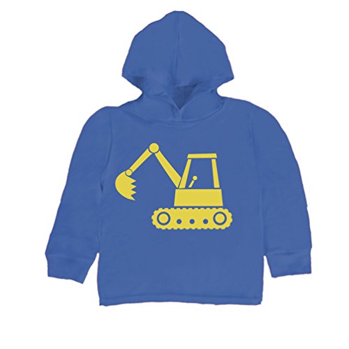 Inda-Bayi Baby-Toddler-Kids Heavy Cotton Hoodie T-shirt - digger
