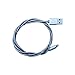 CABLEGALLERY Steel Rope Series 1.0 M Zinc Alloy 8 Pin Lightning Fast Charging Cable for iPhone 7/6/6S/5/5S/Apple iPad - silver (6 month warranty) RS.599.00