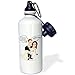 Produktbild Sports Water Bottle Gift, Prince William And Kate Middleton Wedding White Stainless Steel Water Bottle for Women Men 21oz