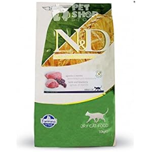 Farmina N&D Katze Getreidefrei Lamm & Heidelbeere Trockenfutter Bitte auswählen: 10 kg