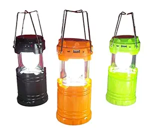 Ape Cases 6 LED Solar USB Rechargeable Lantern (Assorted)