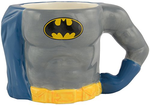 Batman-0122123-Tasse-3D-Body-Keramik-grau-Circa-350-ml-128-x-76-x-77-cm