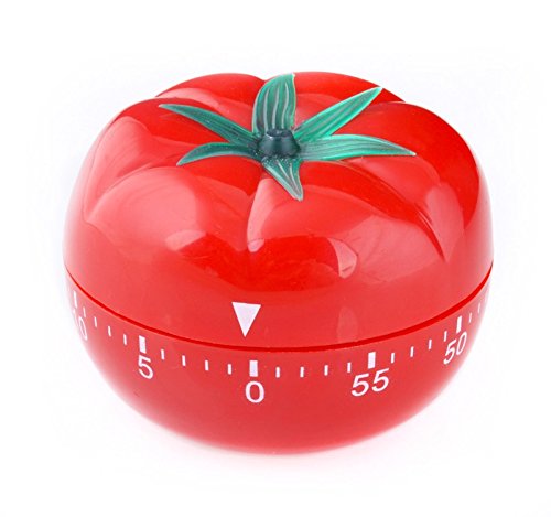 Kurzzeitmesser Küchenuhr Küchentimer Eieruhr Uhr Weckuhr Timer TOMATE #1690