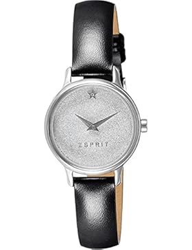 ESPRIT DAMEN-ARMBANDUHR 28MM ARMBAND LEDER SCHWARZ BATTERIE ANALOG ES109282001