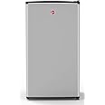 Hoover 118L Single Door Compact Refrigerator with Freezer Compartment - Mechanical Control, Adjustable Thermostat, Security Lock, Defrost Feature, 1 Year Warranty - Silver- HSD-K118-S