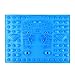 Produktbild SUPVOX Akupressur Fußmatte Fußmassagematte Fußreflexzonenmatte Magnetfeldtherapie Reflexzonenmassage Matte für Fuß Entspannung (Blau)