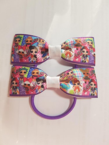LOL Dolls inspired Grosgrain Ribbon Girls Fashion Boutique Hair Bows - Hair Accessories Baby Girl