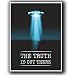 Produktbild 2 x 20cm/200mm UFO Alien X-Files Bereich 51 Vinyl SELBSTKLEBENDE STICKER Aufkleber Laptop reisen Gepäckwagen iPad Zeichen Spaß #4058