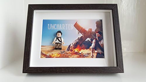 Nathan Drake Uncharted LEGO® Minifigure Picture Frame