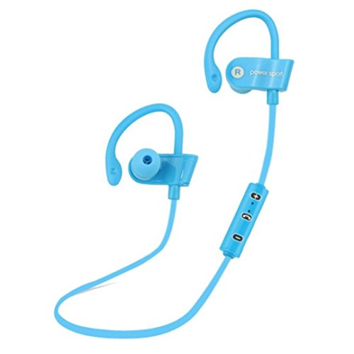 Preisvergleich Produktbild Malloom® Bluetooth Ear Hook Wireless Stereo Headset Kopfhörer (blau)
