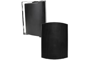 Earthquake Sound 6.5" All Weather Speakers Indoor/Outdoor Speaker System (Pair) BLACK