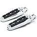 Rider Rear Passenger Footrests Foot Pegs Motor Foot Rests 2PCS Fit For Triumph Bonneville T100, & Bonneville SE 2001 2002 2003 2004 2005 2006 2007 2008 2009 2010 2011 2012 2013