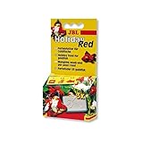 La alimentación de vacaciones para peces rojos JBL Holiday Red garantiza la alimentación automática de los peces rojos durante tu ausencia. Este producto contiene el conjunto de componentes indispensables para una alimentación equilibrada. 1 bloque de JBL Holiday Red es suficiente para 1 - 3 peces rojos de tamaño mediano (aprox. de 8 a 12 cm) durante 4 - 6 días.