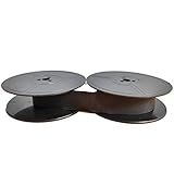  Farbband schwarz für DIN 32755-53mm Durchmesser Doppelspule, kompatibel Marke Faxland