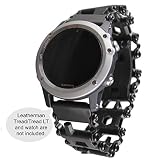 BestTechTool Leatherman-Edelstahl Adapter für Uhr mit Profilmuster Tread LT Garmin Fenix5X-Fenix ​​3