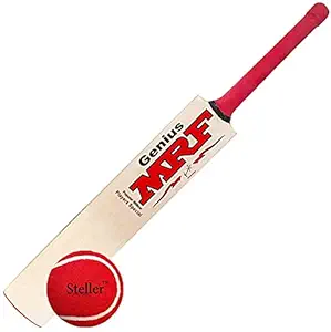 Steller Genius Popular Willow Cricket Bat for Tennis Ball Full Size