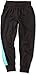 FIND Mädchen Sporthose mit Kontraststreifen, Schwarz (Black/turquoise), 9 Jahre