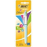 bic 4 colours original ballpoint pen Cambia de cartucho de tinta en un abrir y cerrar de ojos con el inconfundible clic del botón del bolígrafo