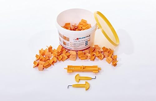 Tile Spacers CONTRACTORS Kit incl 150 X Top Quality Tile Spacers (2MM 2X Tile Adjuster And 1 X Multitool (2MM TILE SPACERS)