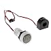 Produktbild Qiman 2in1 22mm AC50-500V 0-100A Ampere & Voltmeter Amperemeter Spannung Stromzähler mit CT (Weiß)