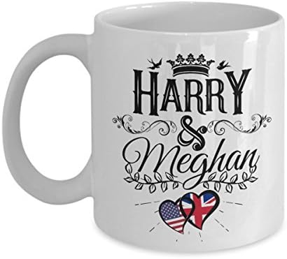 Harry and Meghan Mug | Commemorative Royal Wedding Mug Prince Harry and Ms. Meghan Markle | Royal Wedding 19 May 2018 | Commemorative Royal Wedding Gift | Royalist Gifts