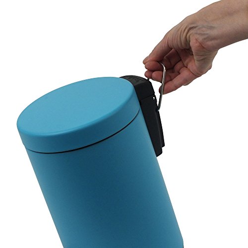 KELA 22727, Kosmetikeimer 3 l, Metall, Aqua, Türkis - 5