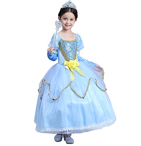 Preisvergleich Produktbild Das beste Prinzessin Kleid Kostüm Cosplay Partei Mädchen Abendkleid
