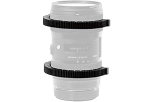 PDMOVIE Lens Gear Ring 0,8 Mod Flexibler Gürtelring für Follow Focus – 42 mm bis 82 mm (3 Pack)