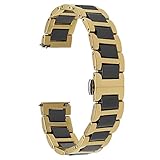 TRUMiRR Für Nokia Steel HR Armband 36mm, 18mm Keramik Uhrenarmband Schnellspanner Armband für Huawei Uhr, Nokia Steel HR 36mm, und andere 18mm Uhr