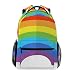 Produktbild MONTOJ Regenbogen-Bürste Reisetasche Campus Rucksack Mehrfarbig 9 OneSize