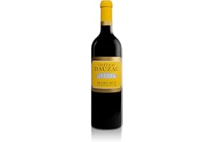 Château Dauzac - Vin Rouge - AOP Margaux - Grand Cru Classe en 1855 - Wine Spectator note de 90-93 - 0.75l - Vin Vegan