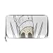 Produktbild Cartoon Schädel Toque Messer Lange Pass Kupplung Geldbörsen Reißverschluss Brieftasche Fall Handtasche Geld Veranstalter Tasche Kreditkarteninhaber Für Dame Frauen Mädchen Männer Reise Geschenk