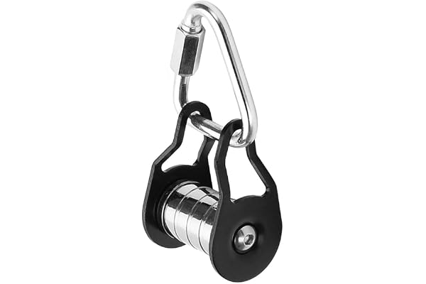 VOANZO Slider Zipline Kit för tonåring, Zip Pulley Pulley Monkey Bar kan fästas på vilken Slack-line som helst, Teen's Slackli ne Zipline Kit Outdoor Backyard Zip